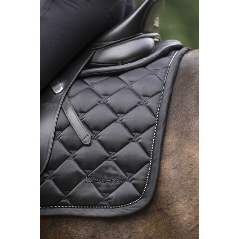 [220037002] Tapis de selle LAMI-CELL - Charming (Noir/Bleu clair, Cheval/full)