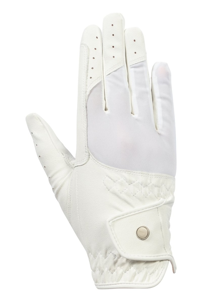 Gants -Samira- (Blanc, XS)