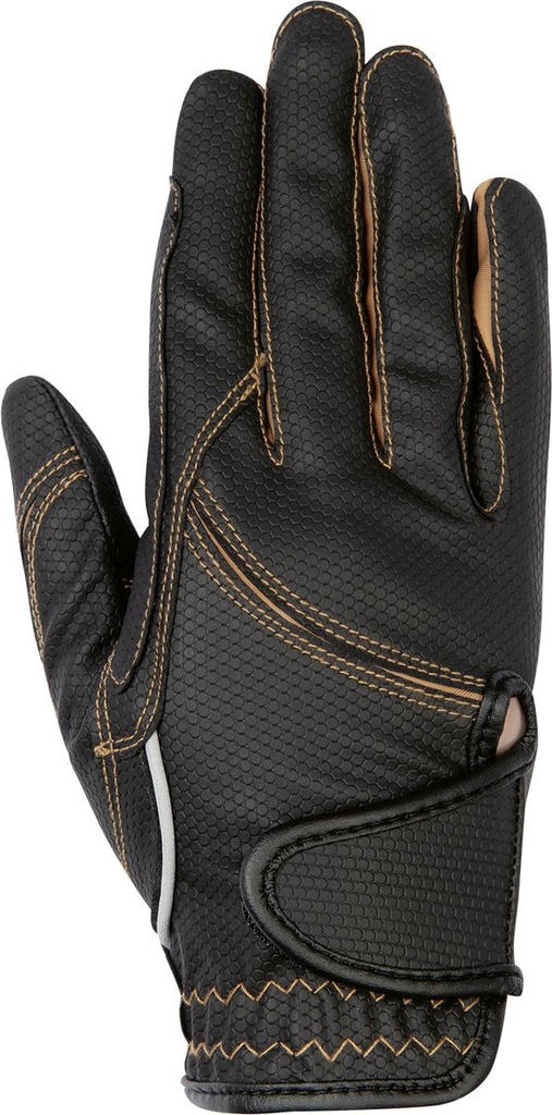 Gants -Fashion- (Noir/Gris, XS)