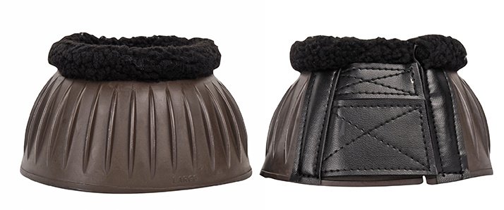 [26832400.0614] Cloches en caoutchouc -Economic Plus- 1 paire (Marron, M)