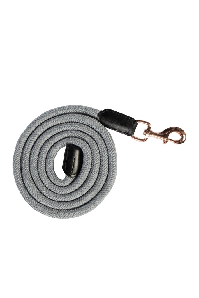 [114649178.0507] Longe -Rosegold Glamour- Style avec mousqueton (Noir/or Rose)