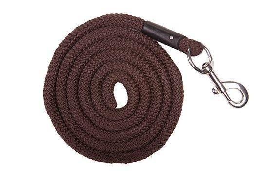 [40102400.0507] Longe -Aachen- avec mousqueton (Marron)