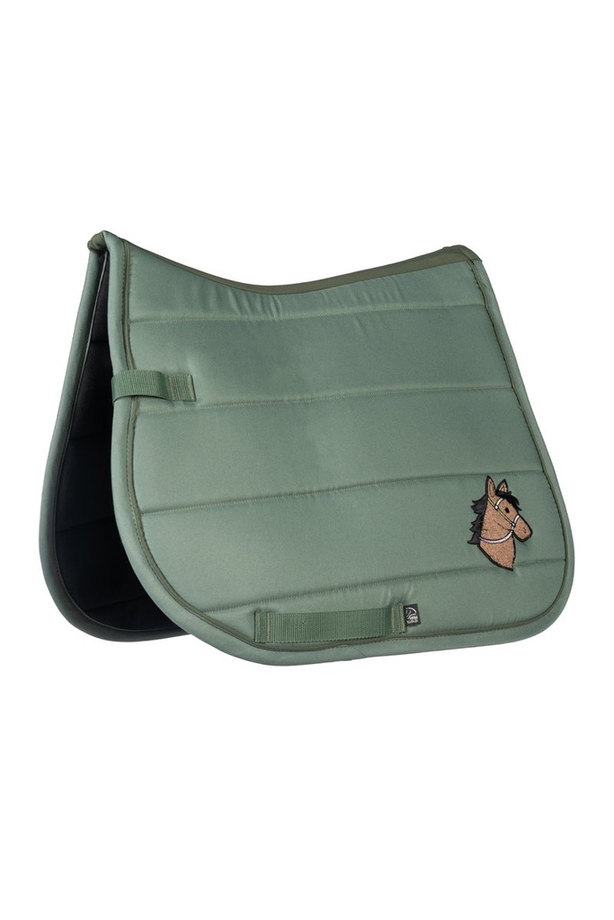 Tapis -Mia- (Bleu foncé, Dressage poney)