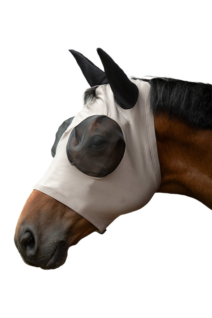 Masque anti-mouches -Amalfi- (Taupe, Poney)