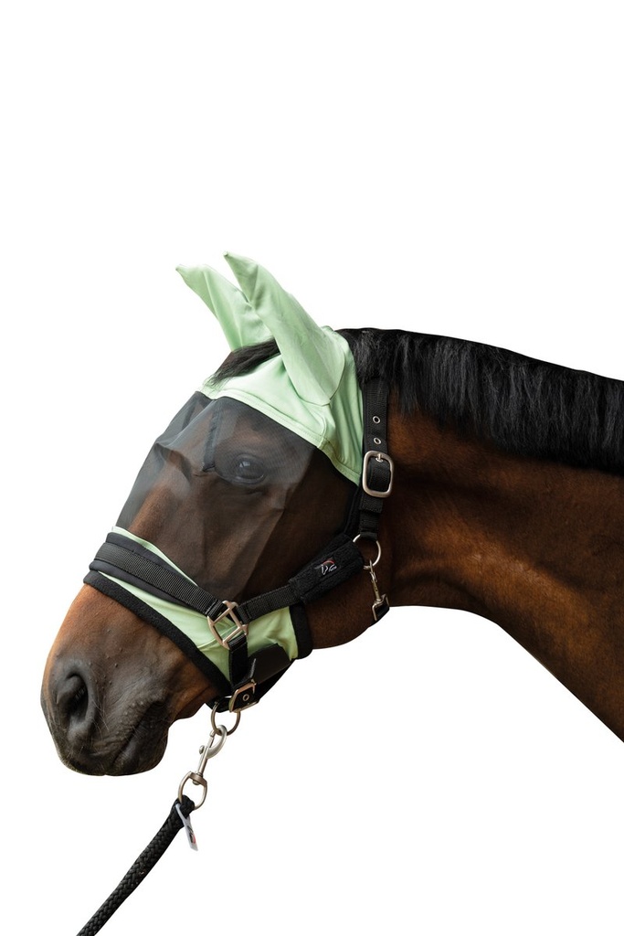 Masque anti-mouches -Premium- (noir, Poney)