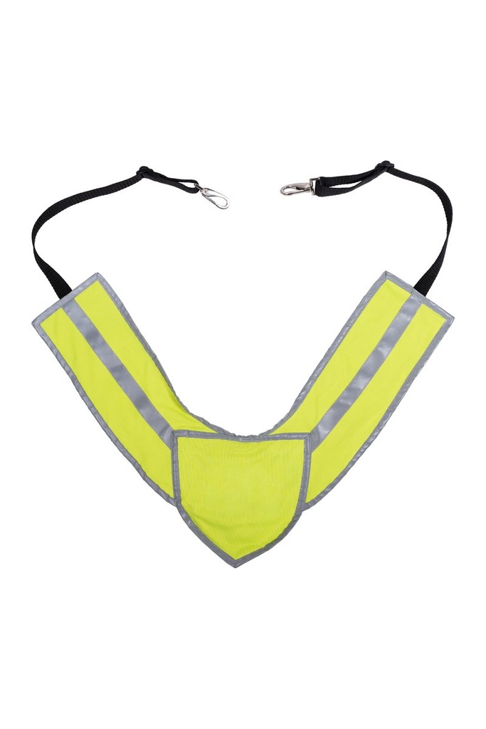 [141949171.0001] Collier de chasse -Reflective- (Noir/argenté)