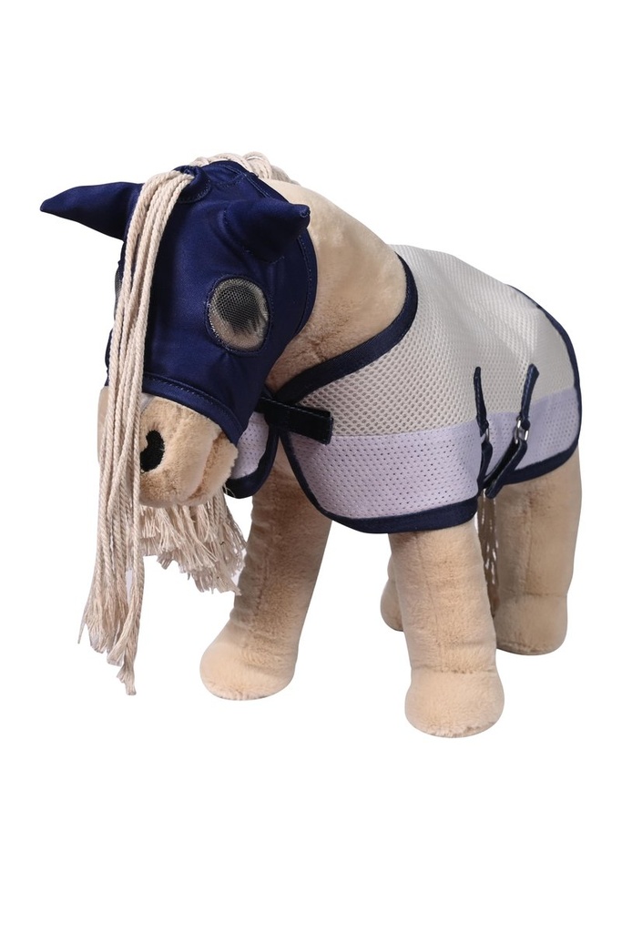 [157599565.0001] Set de mouches -Cuddle Horse- (Gris/Bleu)