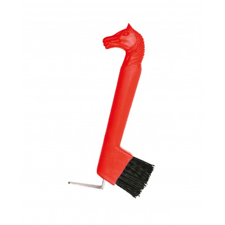 Cure-pied brosse HIPPOTONIC - Tête de cheval (Ciel)