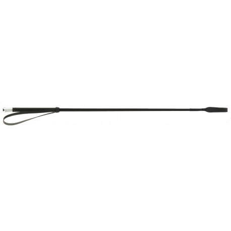 Cravache WHIP & GO fibre de verre recouverte nylon tressé (Rose)