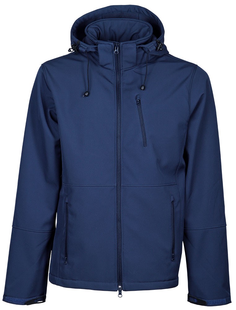 Softshell blouson Chicago Homme (Marine, XXL)