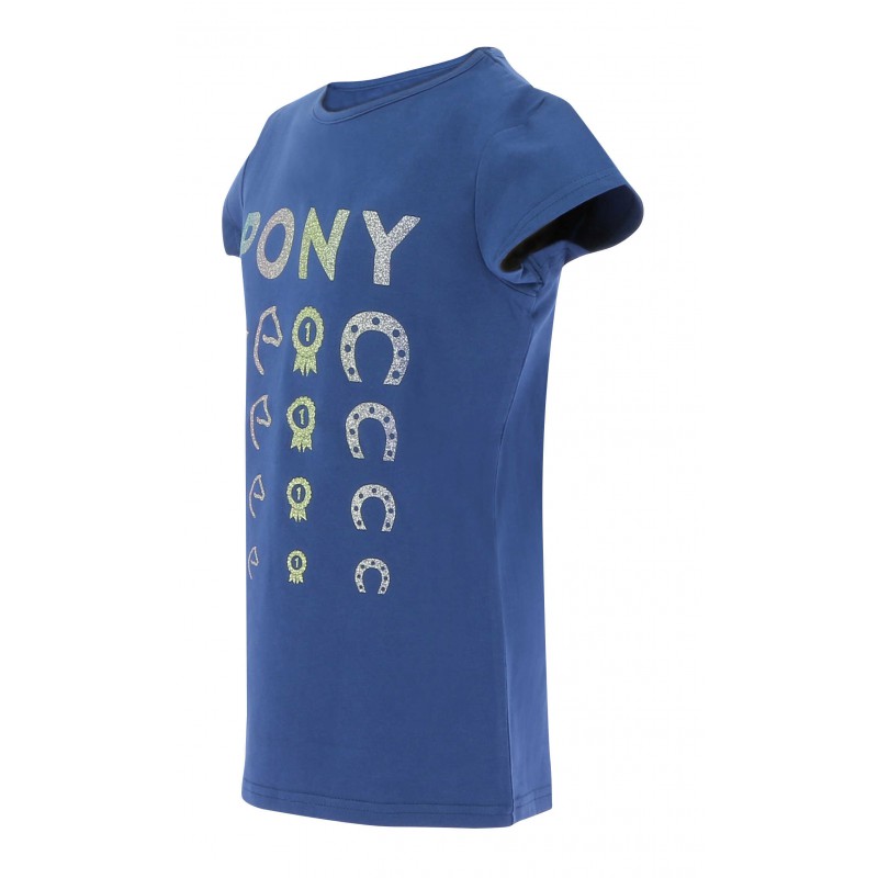 [963045704] T-shirt EQUITHÈME -Lise- (Marine, 4 ans)
