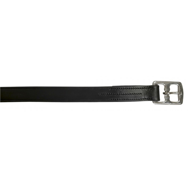 Étrivières NORTON CLUB - Damier (Havane, 125cm)