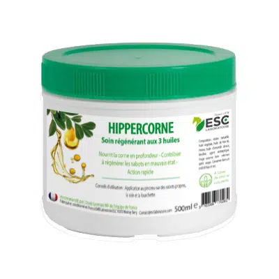 HIPPERCORNE – Puissant régénérant pour sabots de cheval – Formule à base de résine végétale