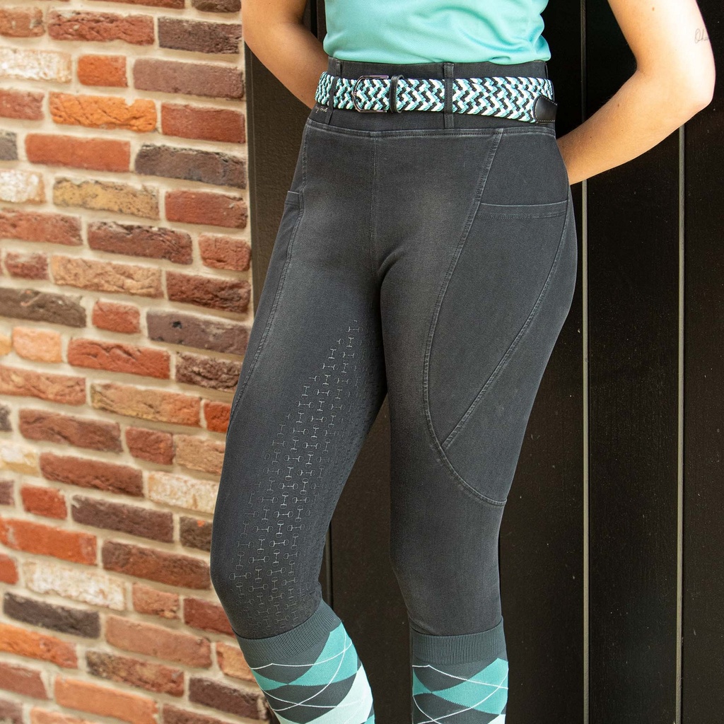 [8714813673482] Culotte d'équitation Equitights Trendy Full Grip (38)