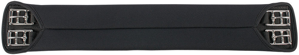 Sangle de dressage néoprène lisse noir