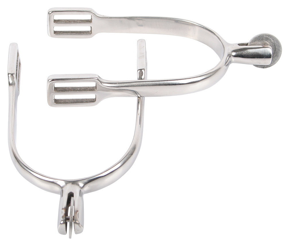 Éperons Schultheiss molette lisse inox