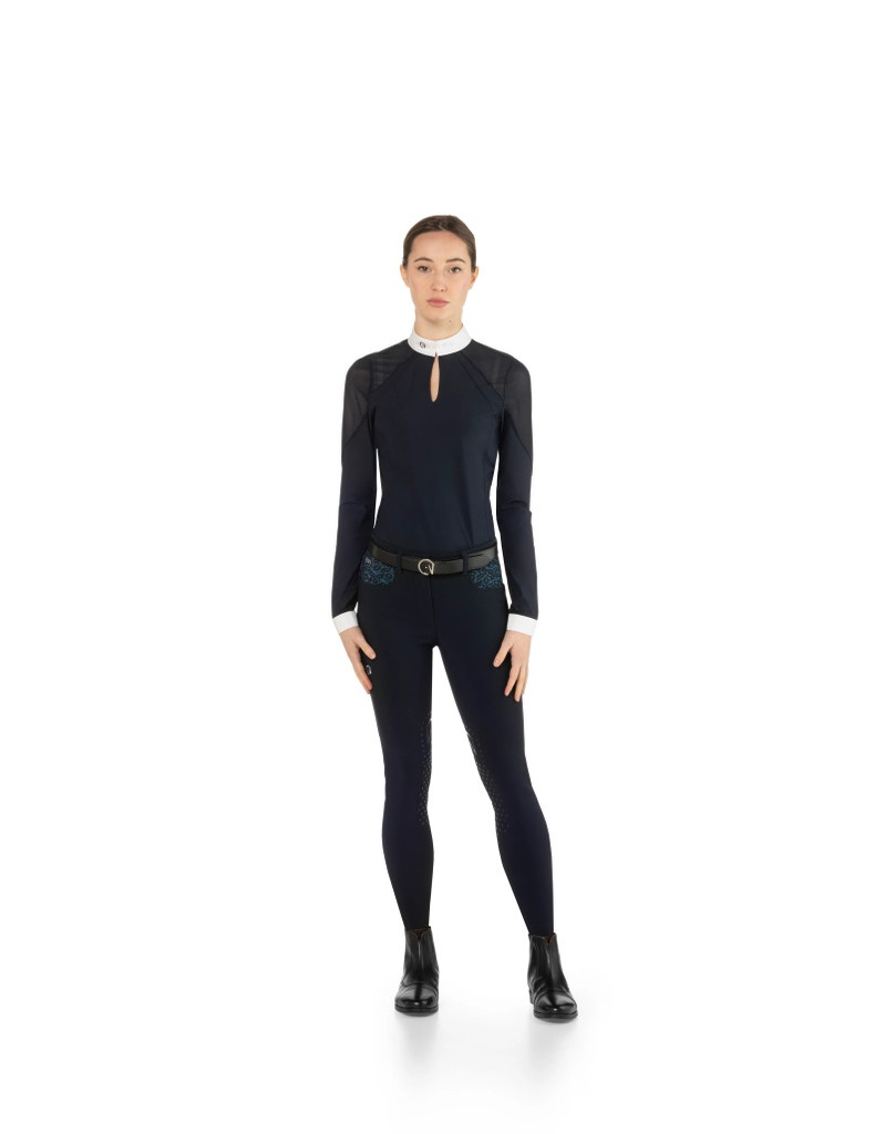 JUMPING LA - Pantalon d'équitation avec ceinture imprimée dentelle | EGO7 (38)