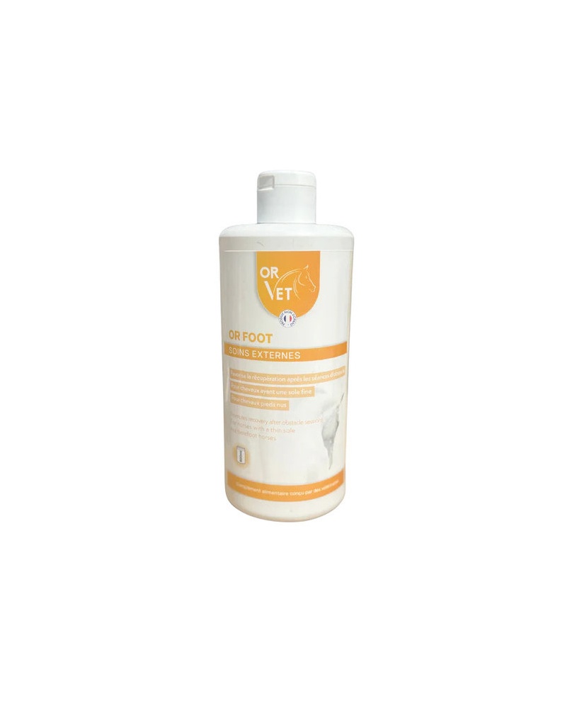 OR-FOOT flacon de 500 ml Huile refroidissante et régénérante pour les pieds (250 ml)
