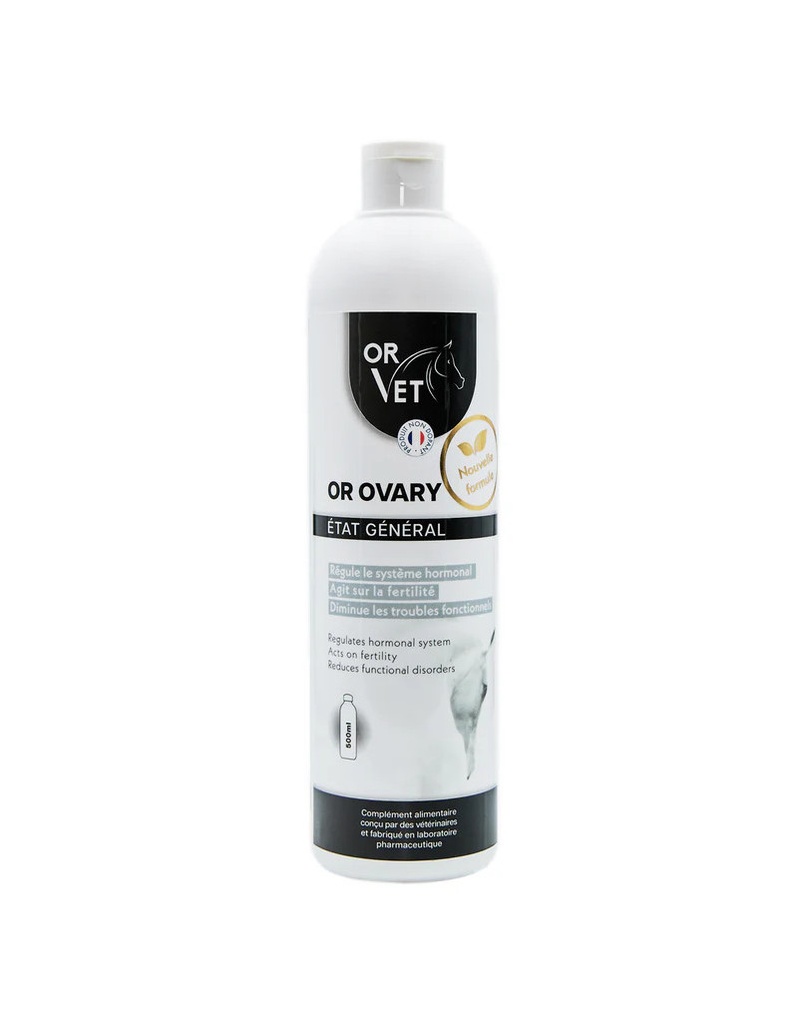 OR-OVARY Flacon de 500 ml Aliment complémentaire qui régule le cycle ovarien. (1 L)