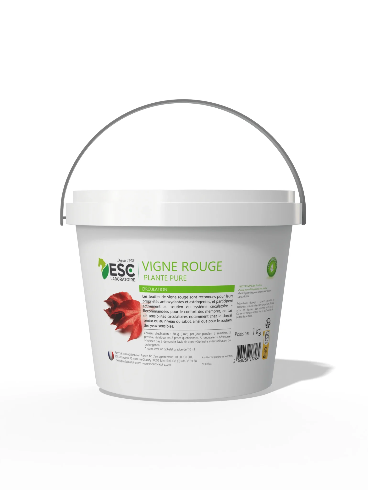 VIGNE ROUGE – Soutien de la circulation
