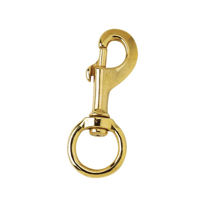 [702521010] Mousqueton FEELING - Œil 30 mm rond laiton