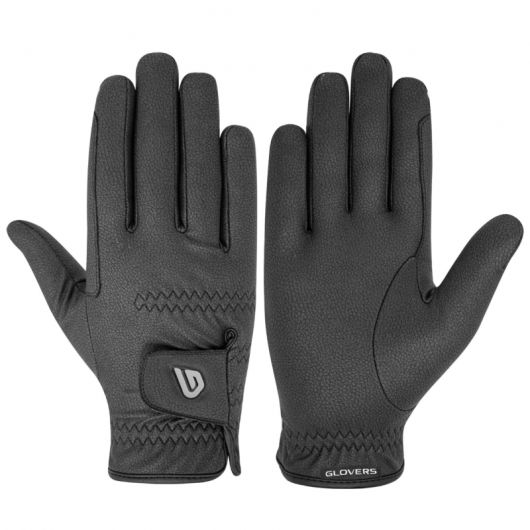 Gants d'équitation Glovers Winter Classic - Noir (8)