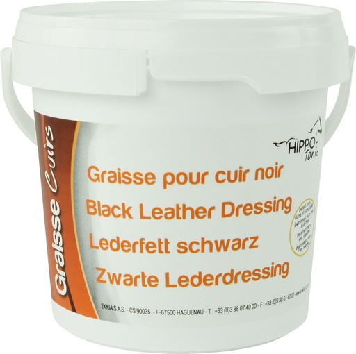 [707030] HIPPOTONIC Graisse pour cuir noire