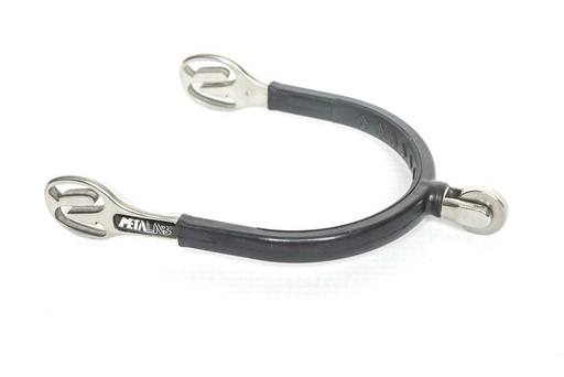 Éperons METALAB "SS", à molette 4 mm