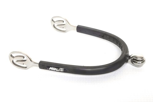 Éperons METALAB "Soft touch", molette horizontale