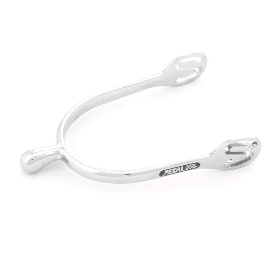 Éperons METALAB zinc, à bouts ronds