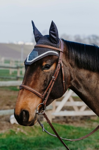 Bonnet chasse-mouches EQUITHÈME "Badge"