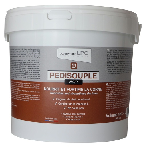Soin du sabot LPC "Pedisouple noir"
