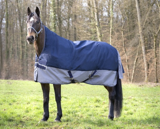 Couverture EQUITHÈME "TYREX 600 D", 150g High Neck