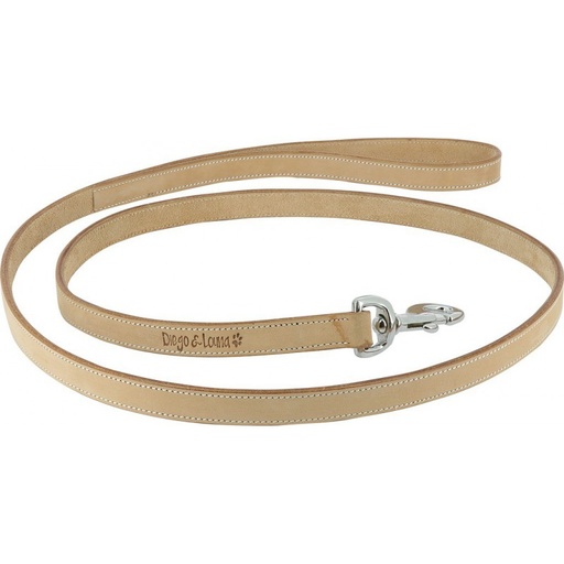 [409310130] Laisse cuir DIEGO & LOUNA