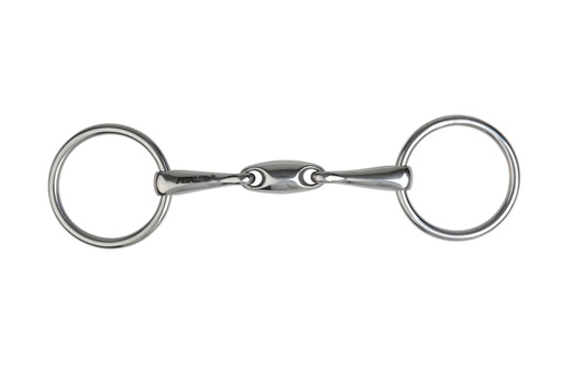 Mors de bride METALAB double brisure, 14 mm