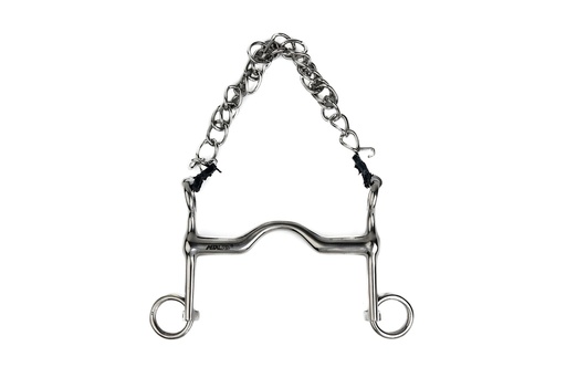 Mors de bride METALAB branches courtes