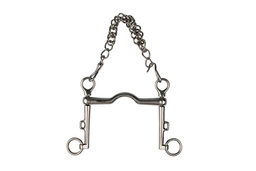 Mors de bride METALAB passage de langue