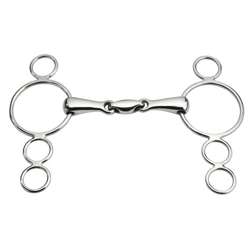 Mors réglable FEELING 4 anneaux "Anatomic"