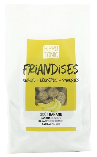 HIPPOTONIC Bonbons pour chevaux, goût banane