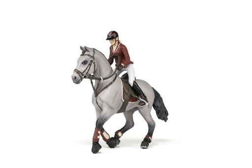 [905051563] Cheval de concours et sa cavalière PAPO