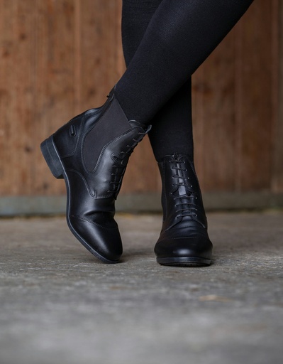 Boots EQUITHÈME "Zurich", à zip et à lacets