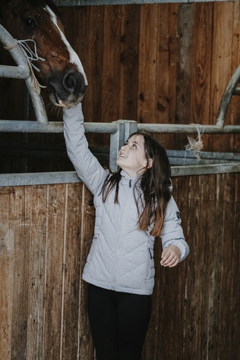 Veste matelassée EQUITHÈME "Lara" - Enfant