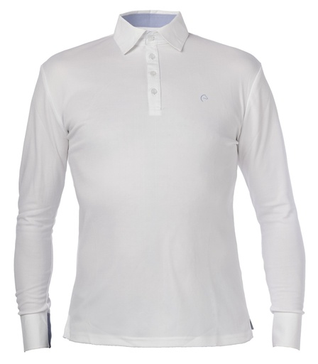Polo EQUITHÈME "Mesh", col chemise - Homme