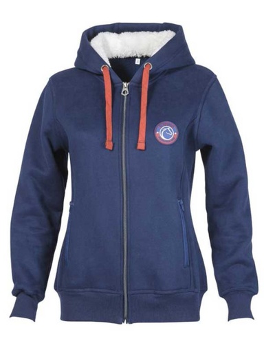 Sweat à capuche zippé CYRUS "Clara"