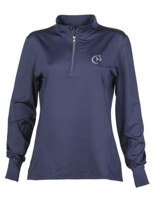 Polo manches longues première couche CYRUS "Erika"