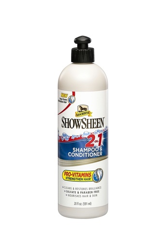 [383103] ABSORBINE "ShowSheen 2 en 1 Shampoing & après-shampoing"