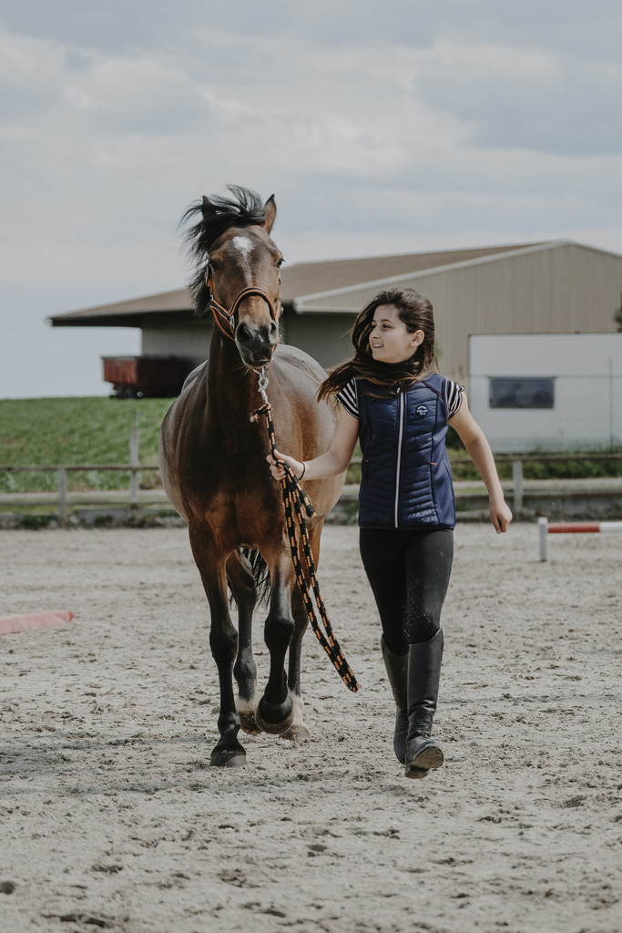 Gilet hybride EQUITHÈME "Luna" enfant