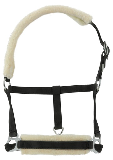 Licol foal RIDING WORLD mouton synthétique