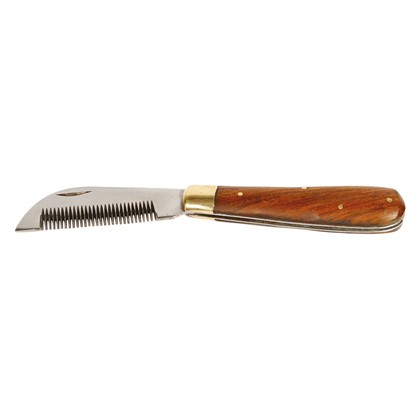 [36000607uni] Couteau coupe-crinière pliant