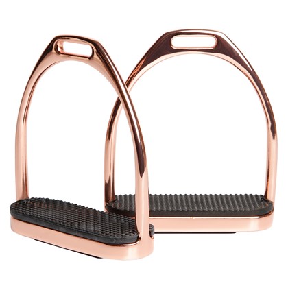 Etriers en inox Rosegold